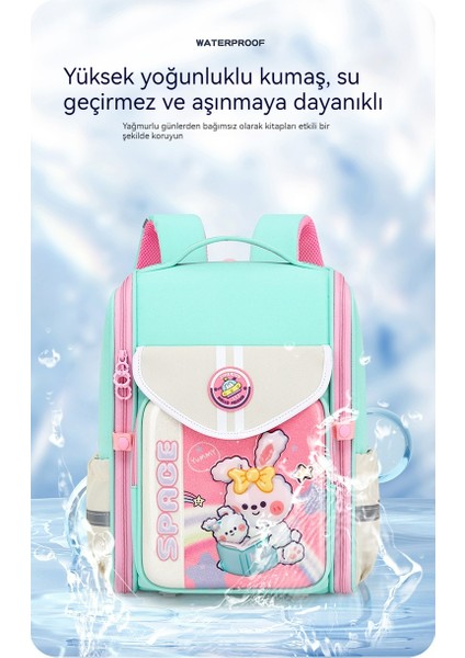 Kız Sevimli Çizgi Film Büyük Kapasiteli Çocuk Omuz Sırt Çantası/ilköğretim Okulu Omurga Omuz Çantası, DL127 (Yurt Dışından) fırsatları