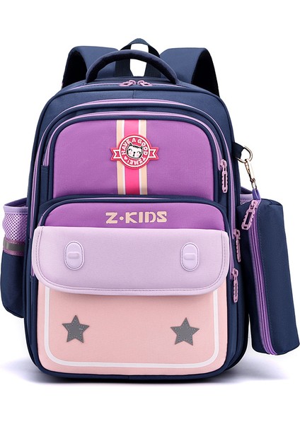 Kız Moda Karikatür Çocuk Omuz Çantası/ilkokul Öğrencisi Hafif Sırt Çantası/ortaokul Öğrencisi Büyük Kapasiteli Sırt Çantası, DL133 (Yurt Dışından)