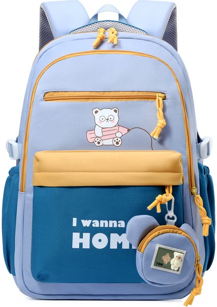 Kadın Moda Rahat Omuz Askılı Çanta/hafif ve Büyük Kapasiteli Ortaokul Öğrenci Çantası/omurga Yükünü Azaltan Lise ve Üniversite Öğrencisi Çantası, DL106 (Yurt Dışından)