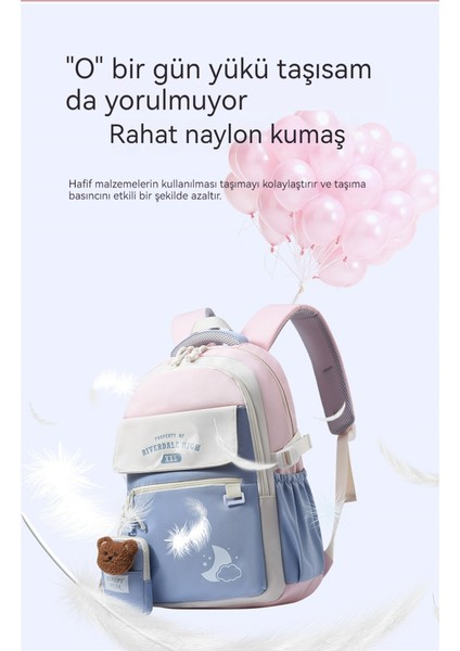 Kore Versiyonu Rahat Omuz Askılı Çanta/hafif ve Büyük Kapasiteli Ortaokul Öğrenci Çantası/omurga Yükünü Azaltan Lise ve Üniversite Öğrencisi Kampüs Çantası, DL107 (Yurt Dışından) fırsatları