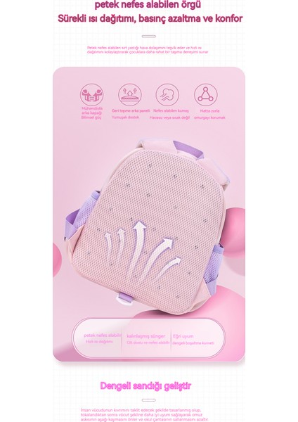 Kız Hafif Nefes Alan Büyük Kapasiteli Çocuk Sırt Çantası/yeni Güzel Tek Boynuzlu At Anaokulu Okul Çantası, DL100 (Yurt Dışından) modelleri