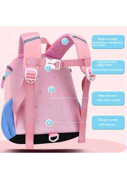 Yeni Stil Mantar Çocuk Omuz Çantası/hafif Omurga Eksi Anaokulu Okul Çantası, DL099 (Yurt Dışından) fiyatları