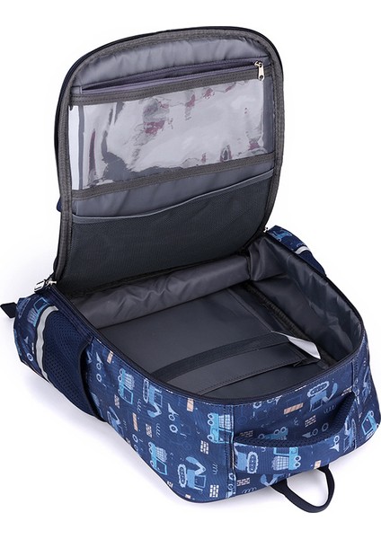 Boy Hafif Omurga Çocuk Sırt Çantası/çok Cepli Büyük Kapasiteli Okul Çantası/su Geçirmez Aşınmaya Dayanıklı Ortaokul Sırt Çantası, DL105 (Yurt Dışından) modelleri