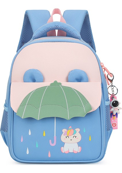 Küçük Şemsiye Çocuk Omuz Çantası/sevimli Çizgi Film Erkek ve Kadın Anaokulu Okul Çantası, DL103 (Yurt Dışından)