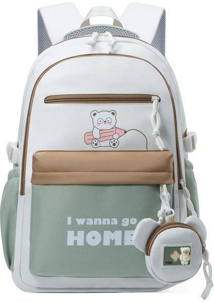 Kadın Moda Rahat Omuz Askılı Çanta/hafif ve Büyük Kapasiteli Ortaokul Öğrenci Çantası/omurga Yükünü Azaltan Lise ve Üniversite Öğrencisi Çantası, DL106 (Yurt Dışından)