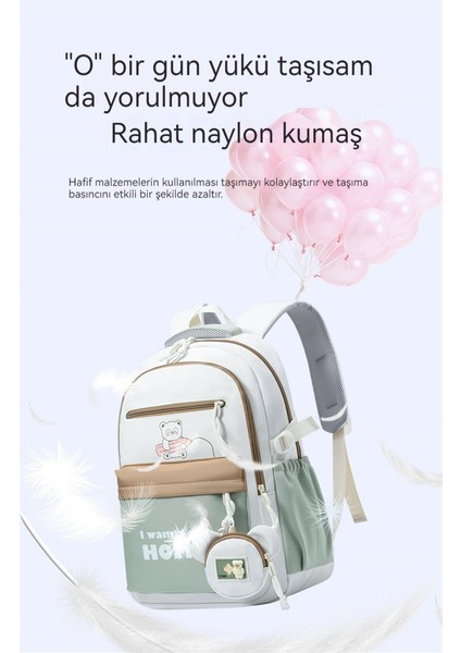 Kadın Moda Rahat Omuz Askılı Çanta/hafif ve Büyük Kapasiteli Ortaokul Öğrenci Çantası/omurga Yükünü Azaltan Lise ve Üniversite Öğrencisi Çantası, DL106 (Yurt Dışından) fırsatları