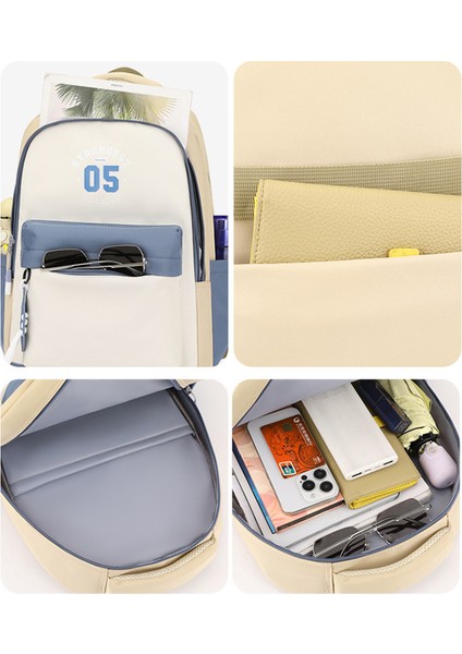 Erkekler ve Kadınlar Için Yeni Eğlence Vahşi Sırt Çantası/hafif ve Büyük Kapasiteli Lise Öğrenci Okul Çantası/omurga Yük Azaltma Üniversite Öğrencisi Kampüs Sırt Çantası, DL108 (Yurt Dışından) fiyatları