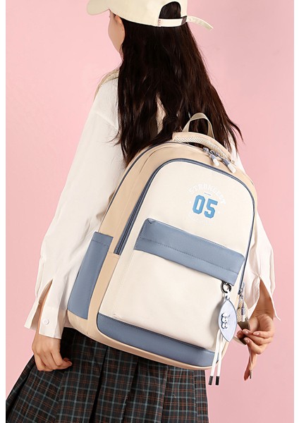 Erkekler ve Kadınlar Için Yeni Eğlence Vahşi Sırt Çantası/hafif ve Büyük Kapasiteli Lise Öğrenci Okul Çantası/omurga Yük Azaltma Üniversite Öğrencisi Kampüs Sırt Çantası, DL108 (Yurt Dışından) indirimleri