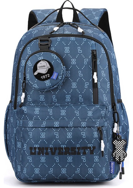 Erkek Yeni Tasarım Basit Ortaokul Okul Çantası/lise Öğrencisi Büyük Kapasiteli Sırt Çantası/üniversite Öğrencisi Bilgisayar Sırt Çantası, DL114 (Yurt Dışından)