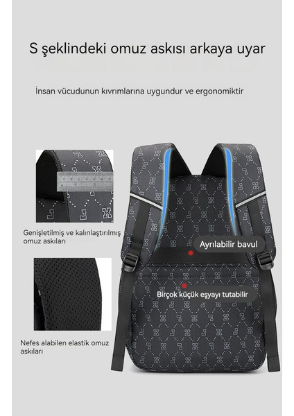 Erkek Yeni Tasarım Basit Ortaokul Okul Çantası/lise Öğrencisi Büyük Kapasiteli Sırt Çantası/üniversite Öğrencisi Bilgisayar Sırt Çantası, DL114 (Yurt Dışından) modelleri