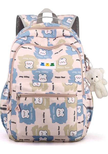 Kız Moda Prenses Sırt Çantası/hafif Omurga Ilkokul Çantası/su Geçirmez Büyük Kapasiteli Ortaokul Çantası, DL1115 (Yurt Dışından)