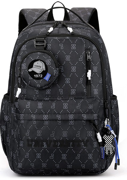 Erkek Yeni Tasarım Basit Ortaokul Okul Çantası/lise Öğrencisi Büyük Kapasiteli Sırt Çantası/üniversite Öğrencisi Bilgisayar Sırt Çantası, DL114 (Yurt Dışından)