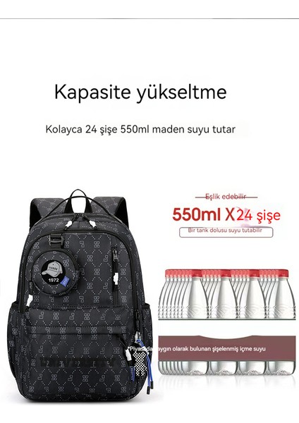 Erkek Yeni Tasarım Basit Ortaokul Okul Çantası/lise Öğrencisi Büyük Kapasiteli Sırt Çantası/üniversite Öğrencisi Bilgisayar Sırt Çantası, DL114 (Yurt Dışından) indirimleri