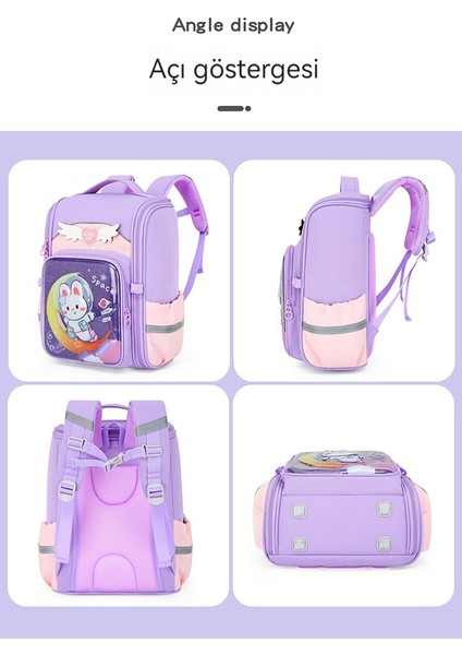 Kız 3D Sert Kabuk Ultra Hafif Uzay Paketi Çocuk Omuz Sırt Çantası/ilkokul Omurga Büyük Kapasiteli Okul Çantası, DL126 (Yurt Dışından) indirimleri