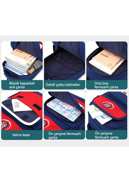 Kızlar Için Sırt Çantası Omurga Koruyucu/hafif ve Rahat Ilkokul Çantası/ortaokul Büyük Kapasiteli ÇANTA，DL131 (Yurt Dışından) fırsatları