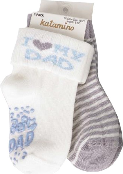 2'li Mydad Bebek Çorabı K44119