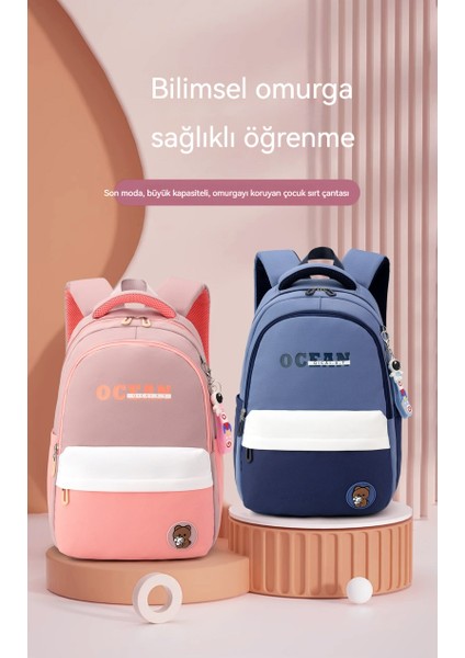 Kız Omurga Azaltma Çocuk Omuz Sırt Çantası/ilköğretim Okulu Büyük Kapasiteli Okul Çantası/ortaokul Sırt Çantası, DL144 (Yurt Dışından) indirimleri