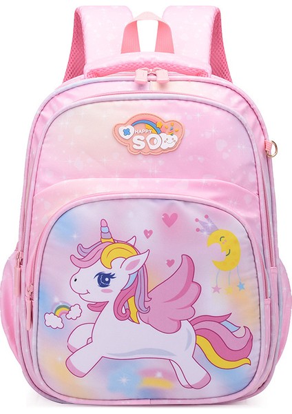 Kız Moda Karikatür Büyük Kapasiteli Çocuk Omuz Çantası/ilkokul Öğrencisi Hafif Sırt Çantası DL153 (Yurt Dışından)