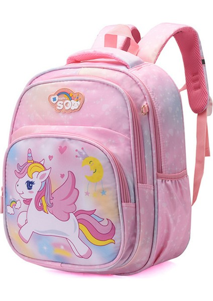 Kız Moda Karikatür Büyük Kapasiteli Çocuk Omuz Çantası/ilkokul Öğrencisi Hafif Sırt Çantası DL153 (Yurt Dışından) fiyatları