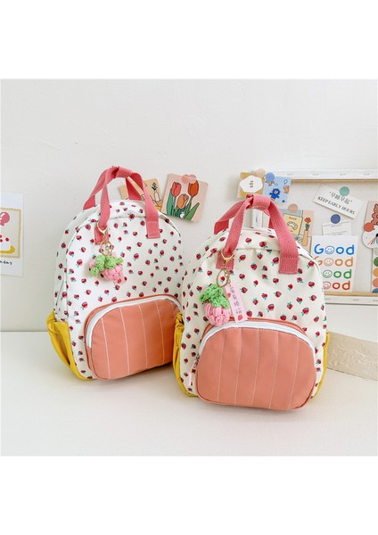 Yeni Çilek Çocuk Omuz Sırt Çantası/kız Anaokulu Okul Çantası/sevimli Rahat Seyahat Ebeveyn-Çocuk Sırt Çantası, DL074 (Yurt Dışından) fiyatları