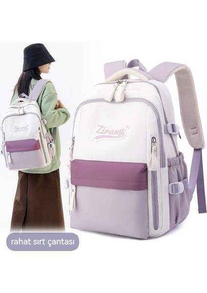 Yeni Rahat Büyük Kapasiteli Sırt Çantası, Ortaokul Lise Omuz Çantası (Yurt Dışından) indirimleri