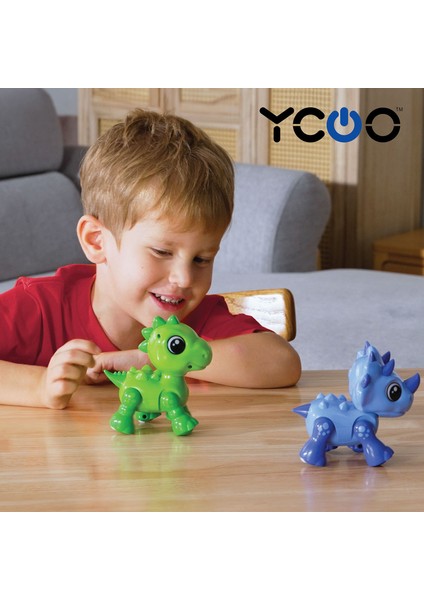 Dino Heads Up Robot  Triceratops