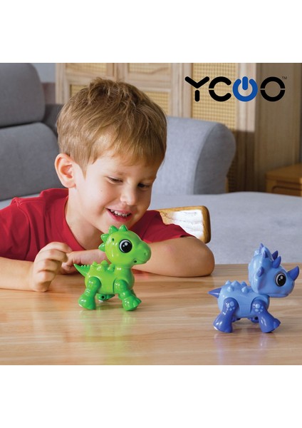 Dino Heads Up Robot Stegosaurus
