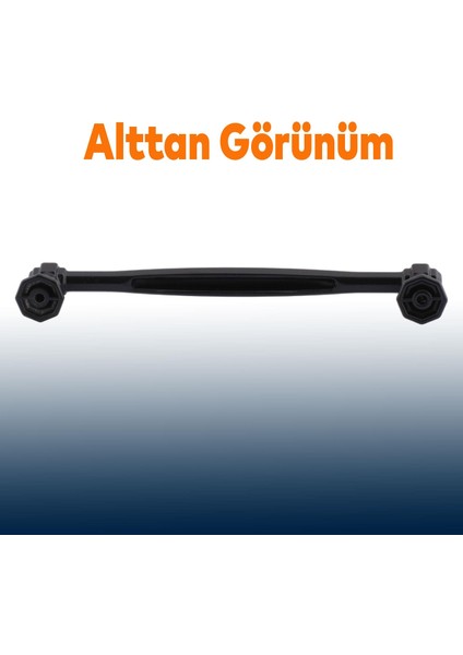 Mobilya Mutfak Dolabı Çekmece Dolap Kapak Kulbu Kulpu Metal 128 mm Siyah Kulp
