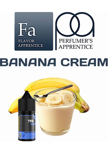 Banana Cream Aroması Muz Kreması Aroma 10 ml