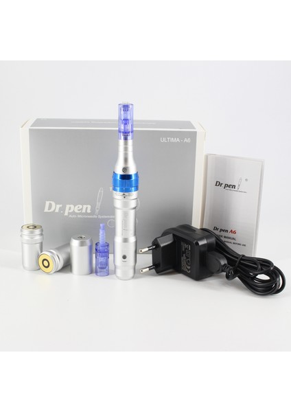 Dr.pen Auto Microneedle System A6 Dermapen Şarjlı Yedek Bataryalı Kalıcı Makyaj - Dermapen Cihazı