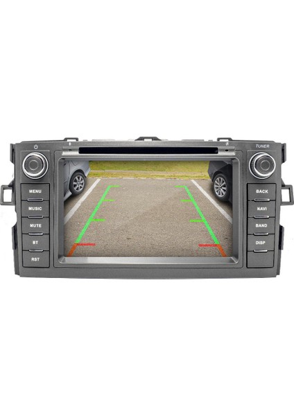 Toyota Auris (2007-2012) Android 13 Multimedya Carplay 8 Inch 4 GB Ram / 64 GB Hafıza CRV-4541XD