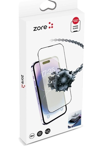 Apple iPhone 13 Pro Max Hizalama Aparatlı Hadid Glass Cam Ekran Koruyucu