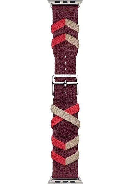 Watch 7 41MM Redclick Krd-97 Modern Sarmal Örgü Tasarımlı Kordon