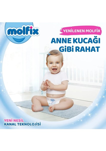 Pants Bebek Bezi 5 Beden Junior Aylık Fırsat Paketi 136 Adet