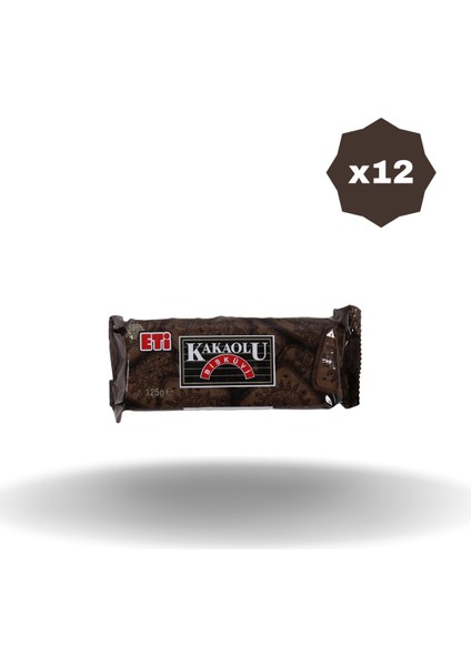 Burçak Kakaolu Kurabi 198 gr x 12 Adet