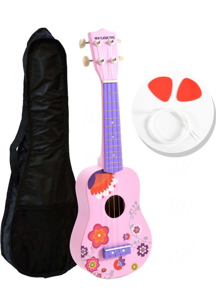 KA225PNK Ukulele Seti Soprano