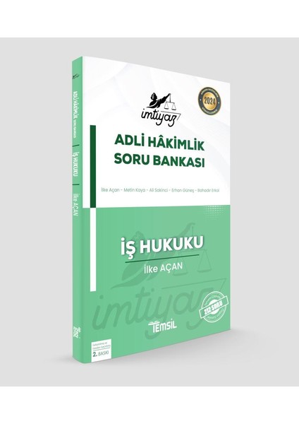 İmtiyaz Adli İdari Hakimlik İş Hukuku Soru Bankası - İlke Açan