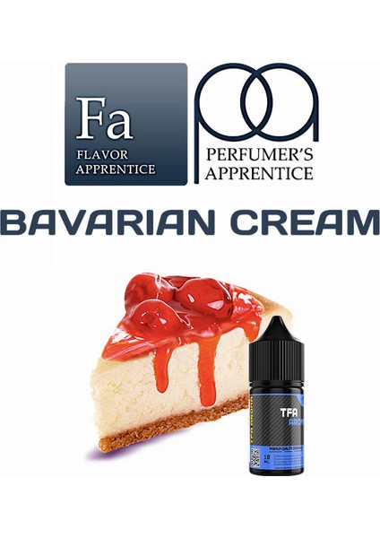Bavarian Cream Aroması Bavarian Kreması Aroma 10 ml