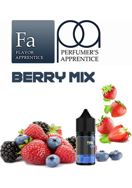 Berry Mix Aroması Karışık Kırmızı Meyveler Aroma 10 ml