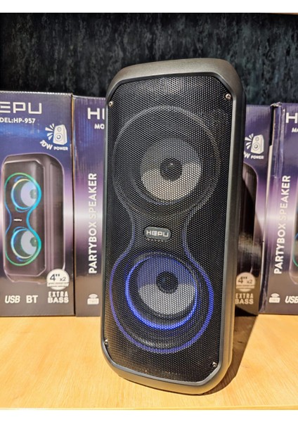 HP957 Taşınabilir Şarjlı Bluetooth Hoparlör indirimleri