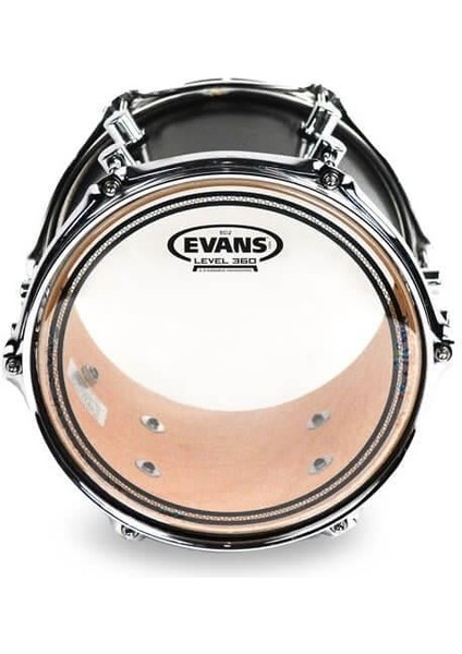 TT08EC2S 8" EC2S Tom Clear Ringli Çift Kat Deri