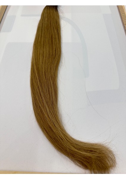 Ombreli Karamel 65-70 cm %100 Gerçek Saç 250 Adet Boncuk Kaynak, 1,0 Gramdır 250 Adet 250 Gram Gelmektedir