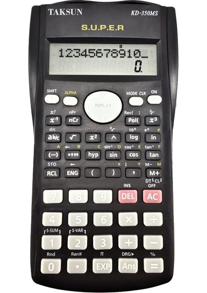 240 Fonksiyonlu 10 Haneli Hesap Makinesi (3791)