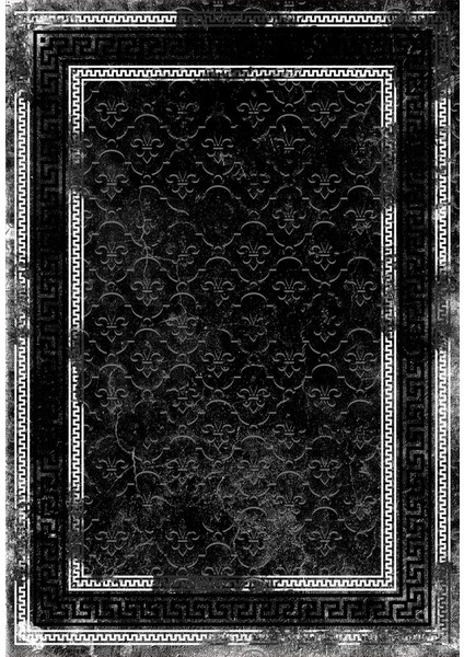 Çerçeve Desen Dijital Baskılı Kaymaz Yıkanabilir Üçlü Yatak Odası Takımı, Çerçeveli-10-Siyah, fiyatları