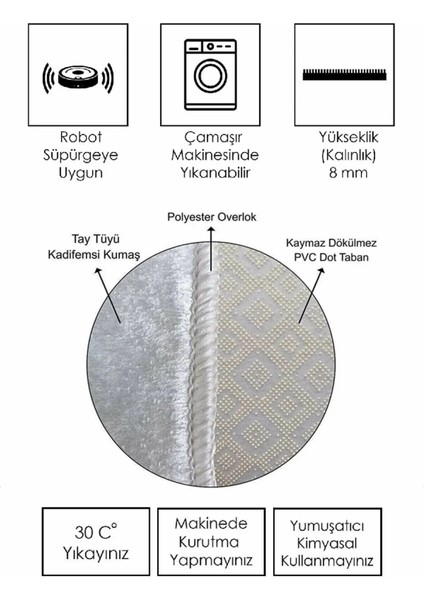 Dijital Baskılı Kaymaz Taban Yıkanabilir Klasik Desen Üçlü Yatak Odası Takımı, Klasik-08-Bordo,