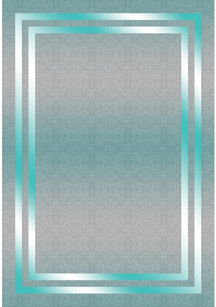 Çerçeve Desen Dijital Baskılı Kaymaz Yıkanabilir Üçlü Yatak Odası Takımı, Çerçeveli-39-Mavi, fiyatları