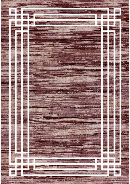 Çerçeve Desen Dijital Baskılı Kaymaz Yıkanabilir Üçlü Yatak Odası Takımı, Çerçeveli-42-Bordo, fiyatları