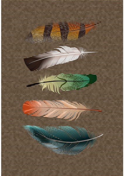 Modern Şık Dijital Baskılı Kaymaz Taban Yıkanabilir Üçlü Yatak Odası Takımı, MODERN-114-KAHVE, fiyatları