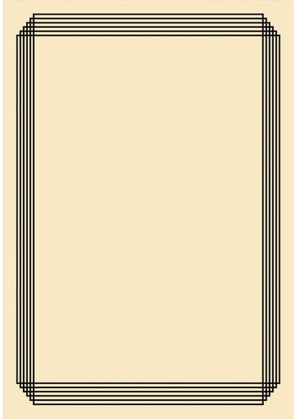 Çerçeve Desen Dijital Baskılı Kaymaz Yıkanabilir Üçlü Yatak Odası Takımı, Çerçeveli-45-Krem, fiyatları