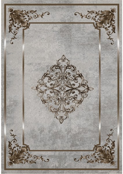 Dijital Baskılı Kaymaz Taban Yıkanabilir Klasik Desen Üçlü Yatak Odası Takımı, Klasik-05-Kahve, fiyatları